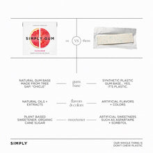 Simply Gum - Natural + Plastic Free Chewing Gum (Multiple Flavors)