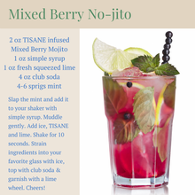 Mixed Berry Mojito Cocktail Infusion Kit