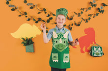 Dino Daydream Kids Apron & Hat Set