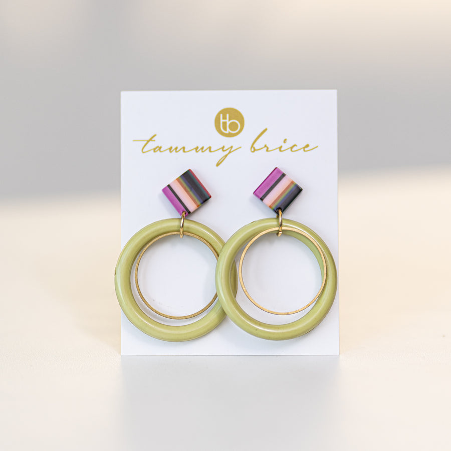 Disco Dance Earrings by Local Maker Tammy Brice