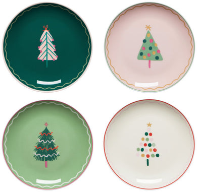 Glitzmas Trees Appetizer Plate (Multiple Styles)