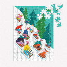 Holiday Puzzle Ornaments – 130-Piece Mini Puzzles (Multiple Styles)