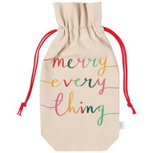 Merry Everything Wine Bags