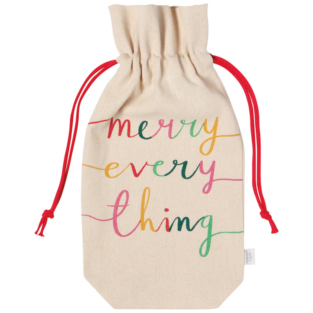 Merry Everything Wine Bags