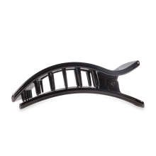 Flat Rectangle Hair Clip | Large | Jet Black