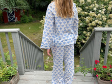 Women’s Pajama Set--Periwinkle Poppy