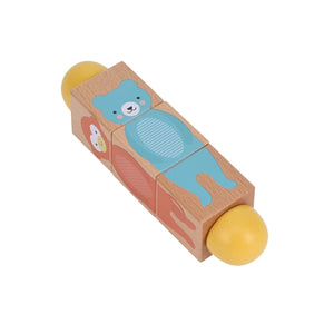 Petit Match-Up Wooden Twist Toy