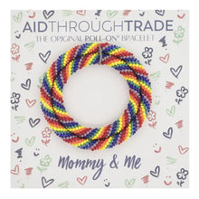 Mommy & Me Roll-On Matching Fair Trade Bracelets (Multiple Color Options)