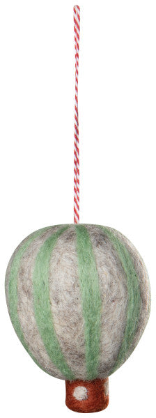 Hot Air Balloon Felt Christmas Ornaments