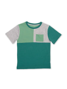 Organic Cotton Color Block T-Shirt