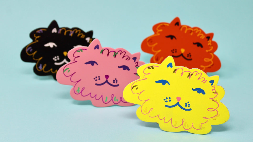 Fat Cat Coasters (Multiple Colors/Sold Separately)