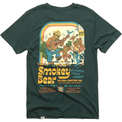 Smokey's Band Tee - Spruce