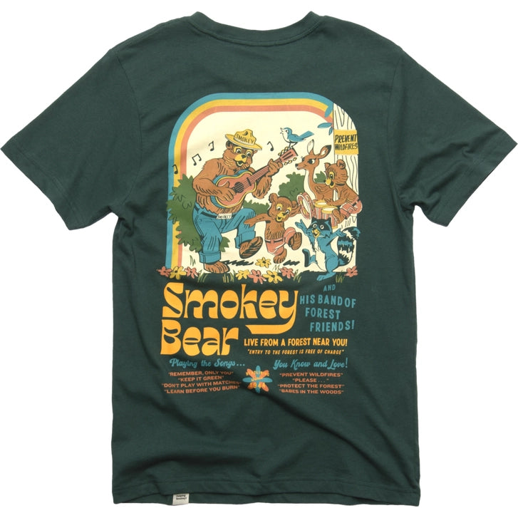Smokey's Band Tee - Spruce