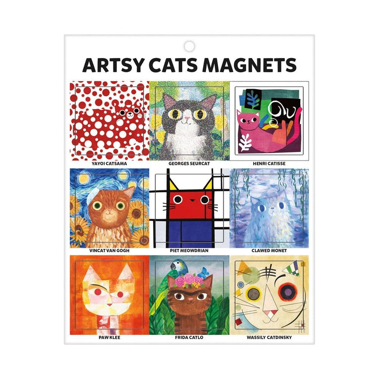 Artsy Cats Magnets