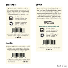 Kids Socks That Support Youth Sports (Green Soccer Balls)