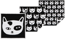 Feline Fine Knit Dishcloths (Set of 3)