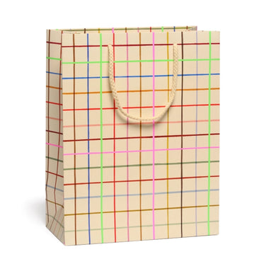 Color Grid Gift Bag (Large)
