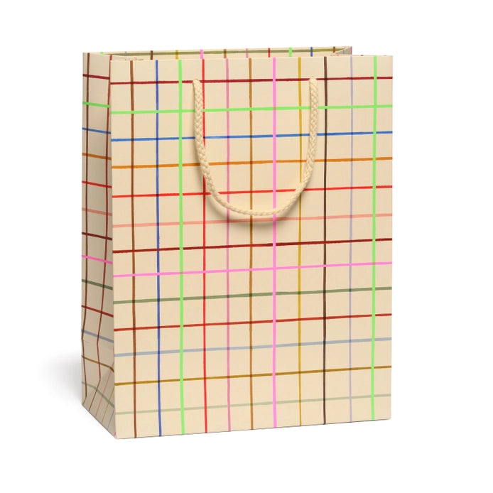 Color Grid Gift Bag (Large)