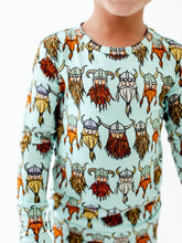 Nordic Dreams Vikings Bamboo Kids Two Piece Pajamas Set