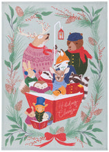 Woodland Carolers Mug and Dishtowel Set