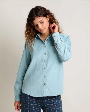 Cascadia Hemp & Organic Cotton Long Sleeve Shirt – Cloud