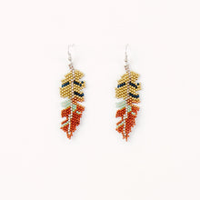 Beaded Feather Earrings – Fair Trade Jewelry Handmade in Guatemala