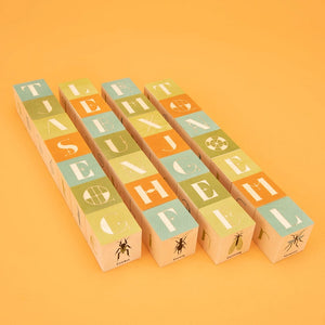 Wooden Bug Blocks
