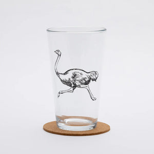 Ostrich Pint Glass (16 oz)