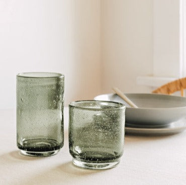 Agave Bubbled Tumblers (Short & Tall)