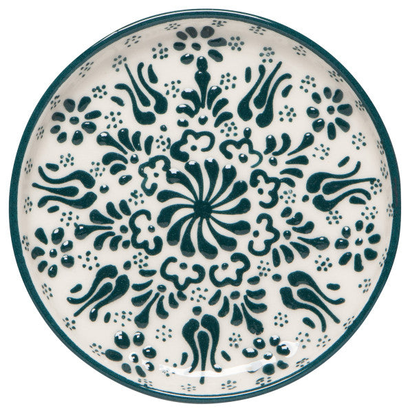 Hand-painted Turkish Dish - Evani Forest