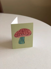 Mushroom Card, Everyday Card