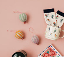 Hot Air Balloon Felt Christmas Ornaments