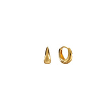 24K Gold Zenith Huggie Hoops