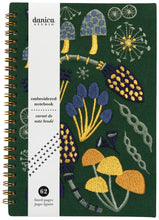 Wildgrove Embroidered Cotton/Linen Cover Notebook