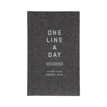 Charcoal Canvas One Line A Day