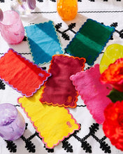 Linen Cocktail Napkin Sets (Furbish- Multiple Colors)