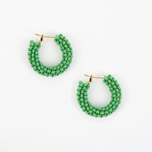 Pop or Color Fair Trade Beaded Hoop Earrings (Multiple Colors)