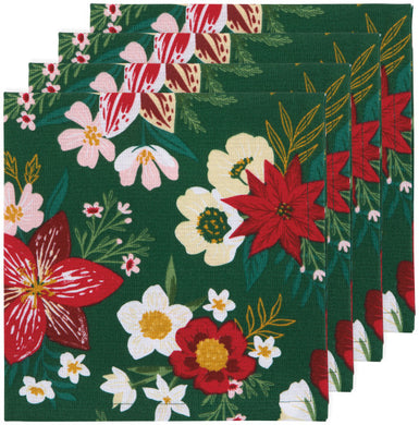 Amaryllis Cloth Napkins (Set of 4)