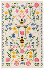 Bee Garden Dishtowel