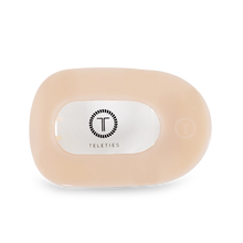 Almond Beige - Flat Round Hair Clip