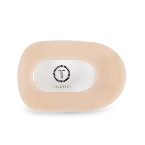 Almond Beige - Flat Round Hair Clip