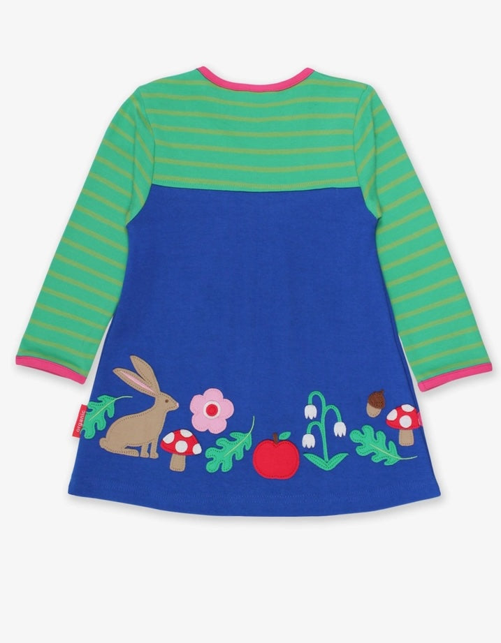 green emerald velvet dress Women's 100% Organic Cotton T-Shirt Dress