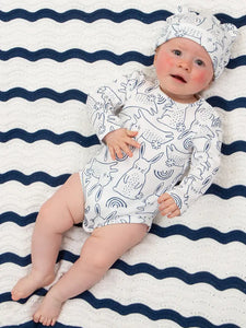 Organic Cotton Bunny Bodysuit