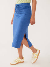 Cerulean Isla Organic Cotton Slub Skirt