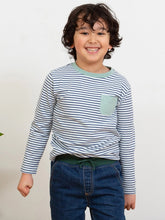 Stripy Organic Cotton Long Sleeve T-Shirt