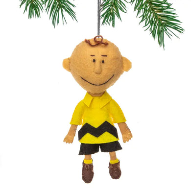 Charlie Brown Fair Trade Felt Ornament