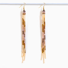 Beaded Fringe Duster Earrings (Multiple Colors)