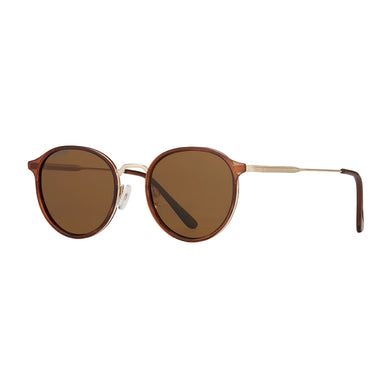 Niko - Crystal Brown / Gold / Brown Polarized Lens Sunglasses