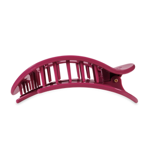 Wild Side Magenta - Flat Round Hair Clip
