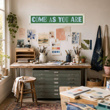 Come As You Are Felt Banner